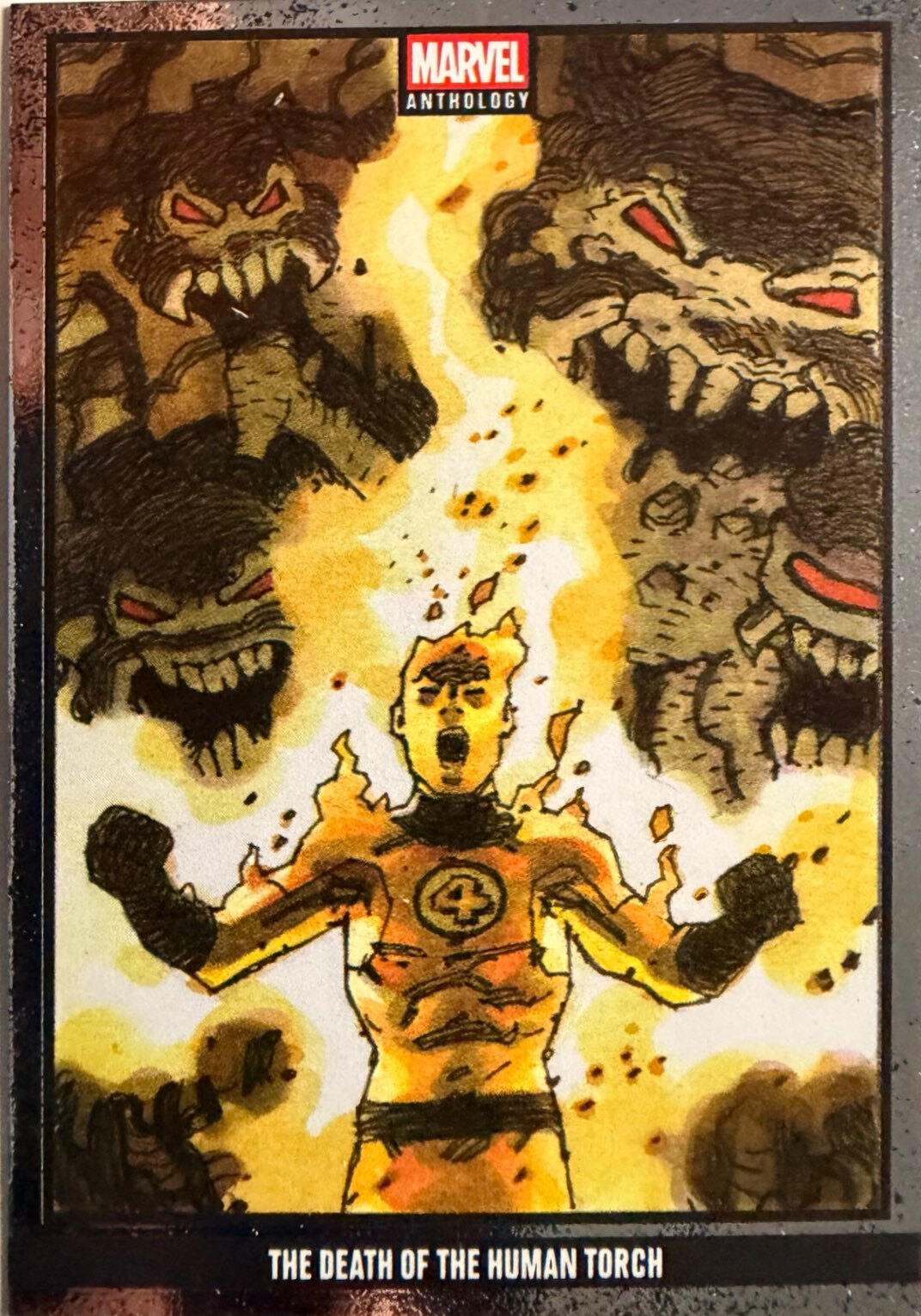 Marvel Anthology Panini - Scegli Card Parallel Metal Holo