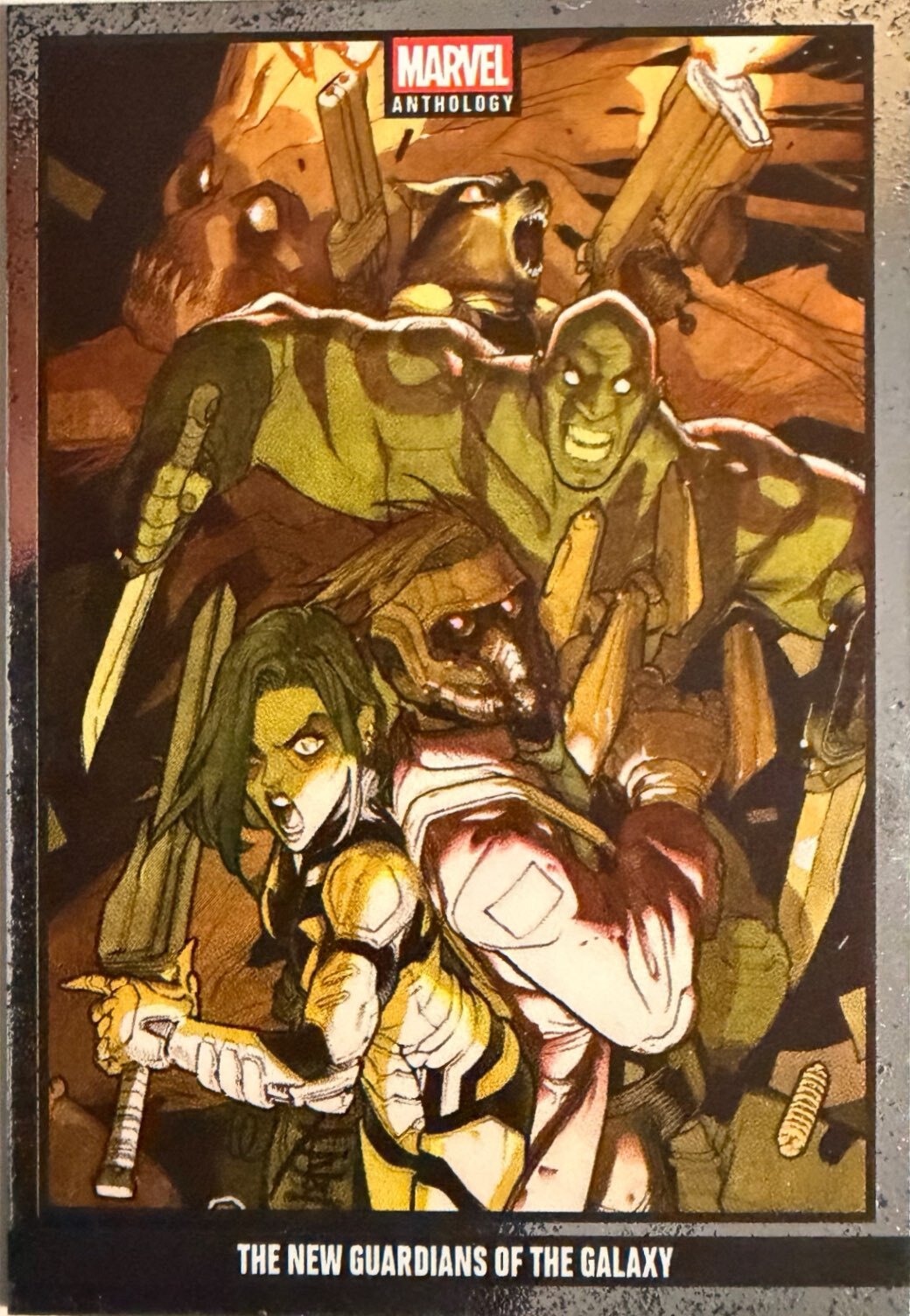 Marvel Anthology Panini - Scegli Card Parallel Metal Holo
