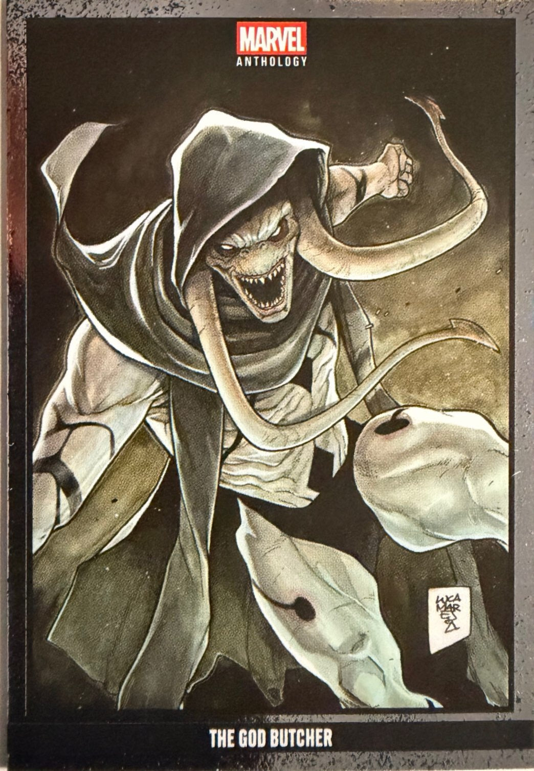 Marvel Anthology Panini - Scegli Card Parallel Metal Holo