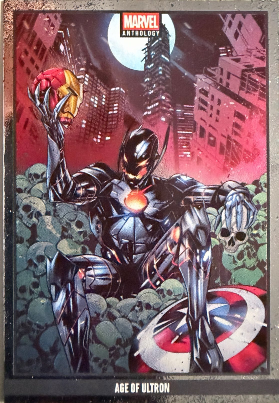 Marvel Anthology Panini - Scegli Card Parallel Metal Holo