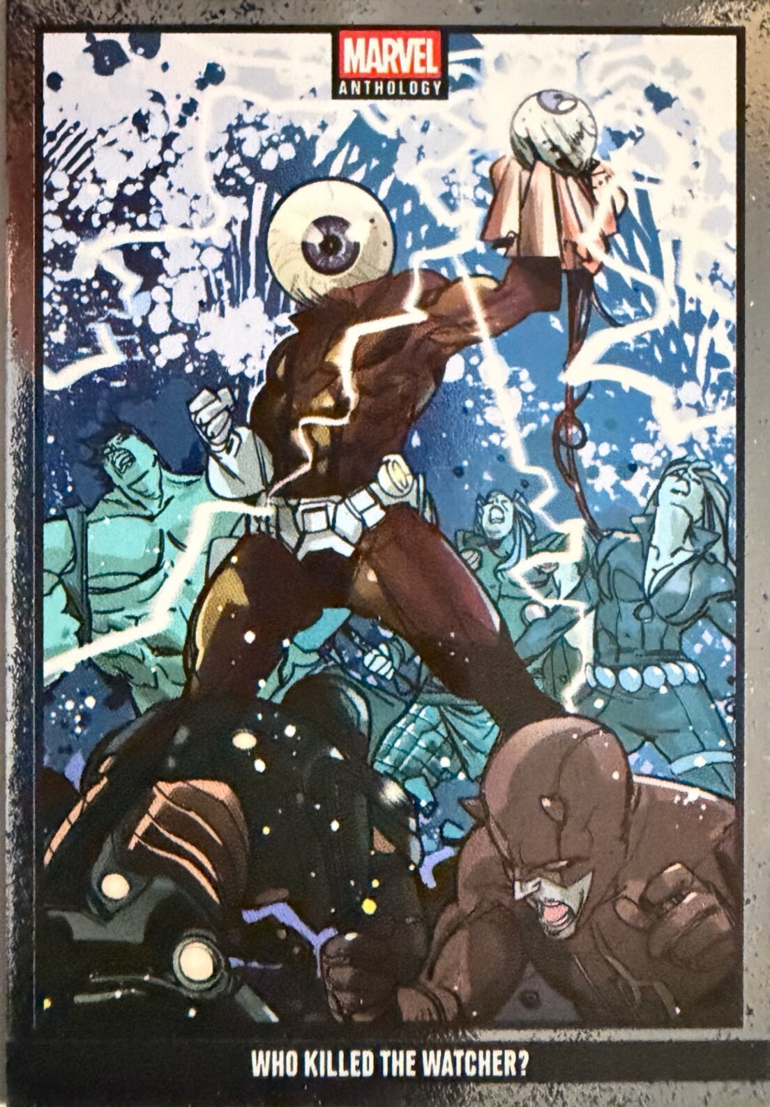 Marvel Anthology Panini - Scegli Card Parallel Metal Holo