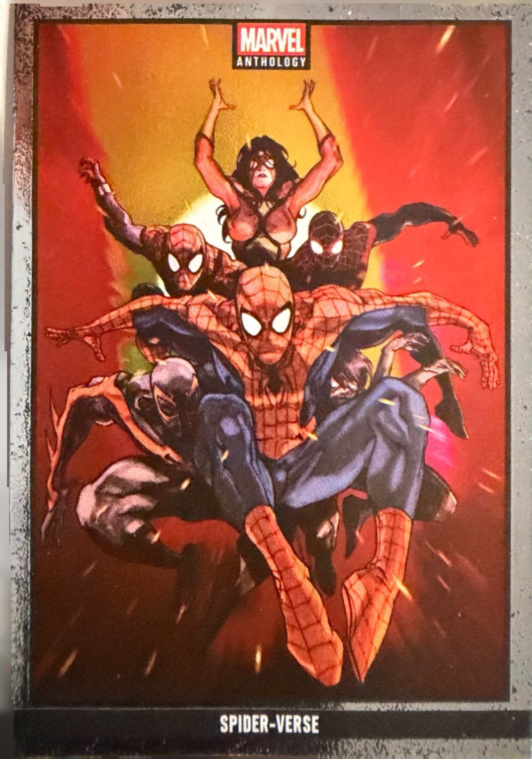 Marvel Anthology Panini - Scegli Card Parallel Metal Holo