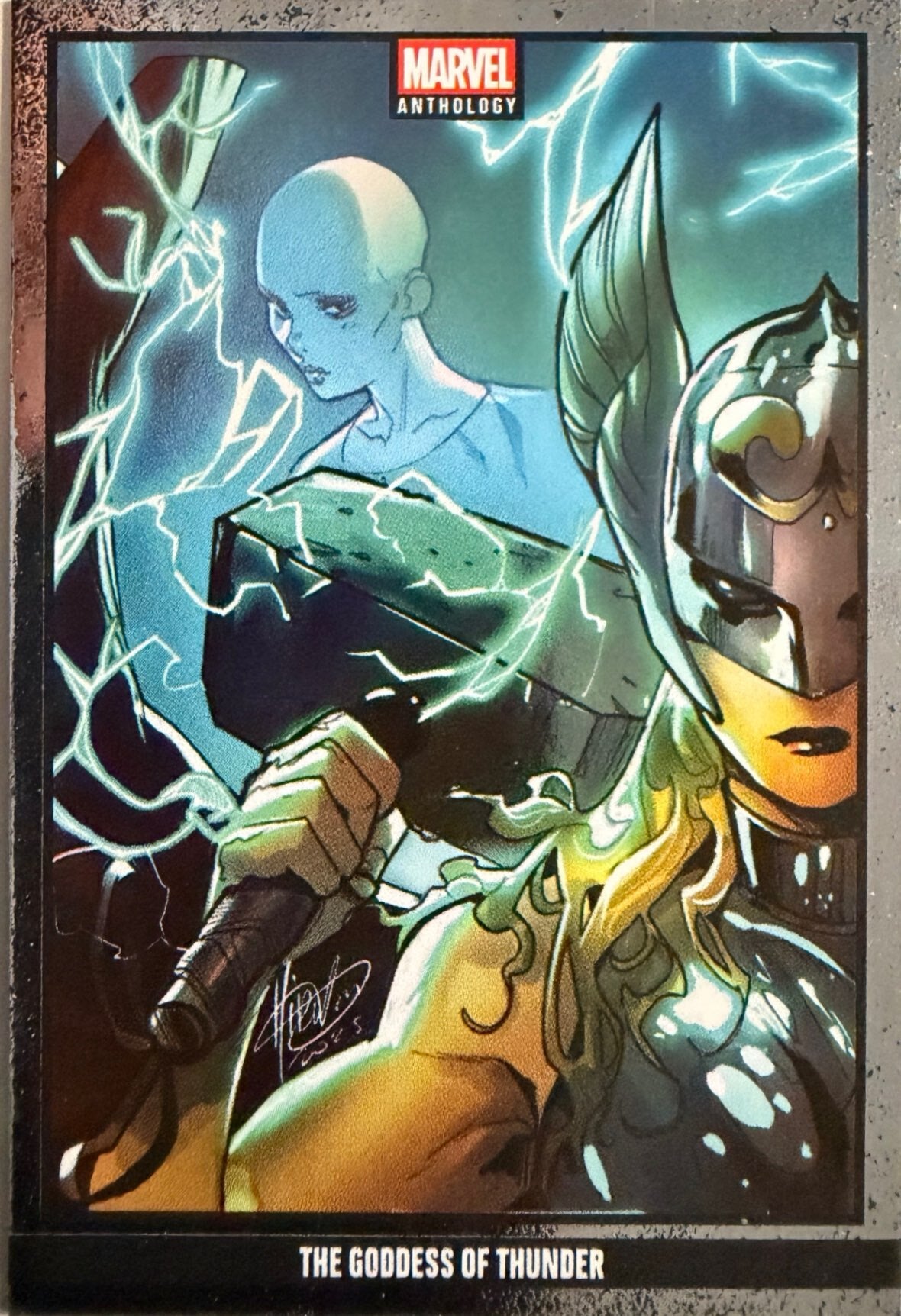 Marvel Anthology Panini - Scegli Card Parallel Metal Holo