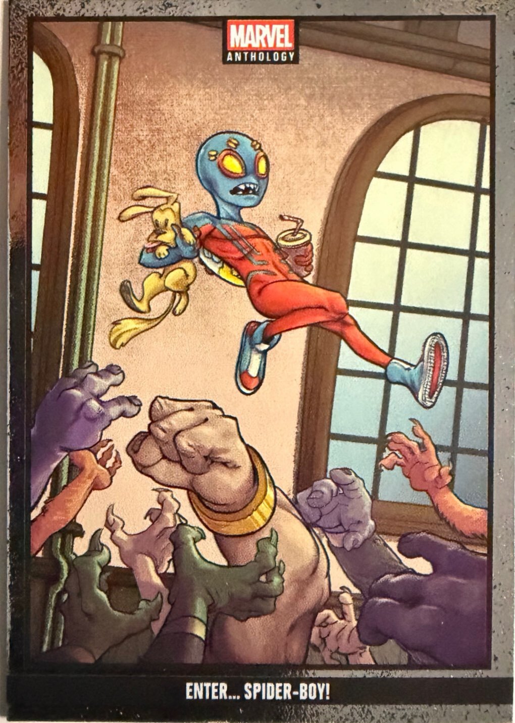 Marvel Anthology Panini - Scegli Card Parallel Metal Holo