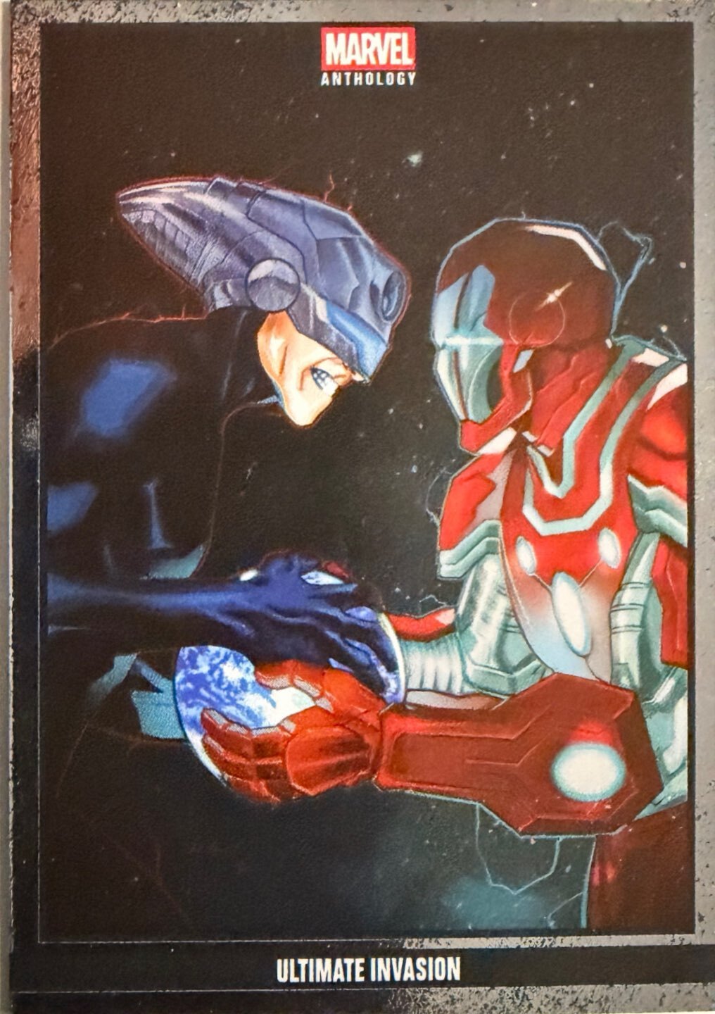 Marvel Anthology Panini - Scegli Card Parallel Metal Holo