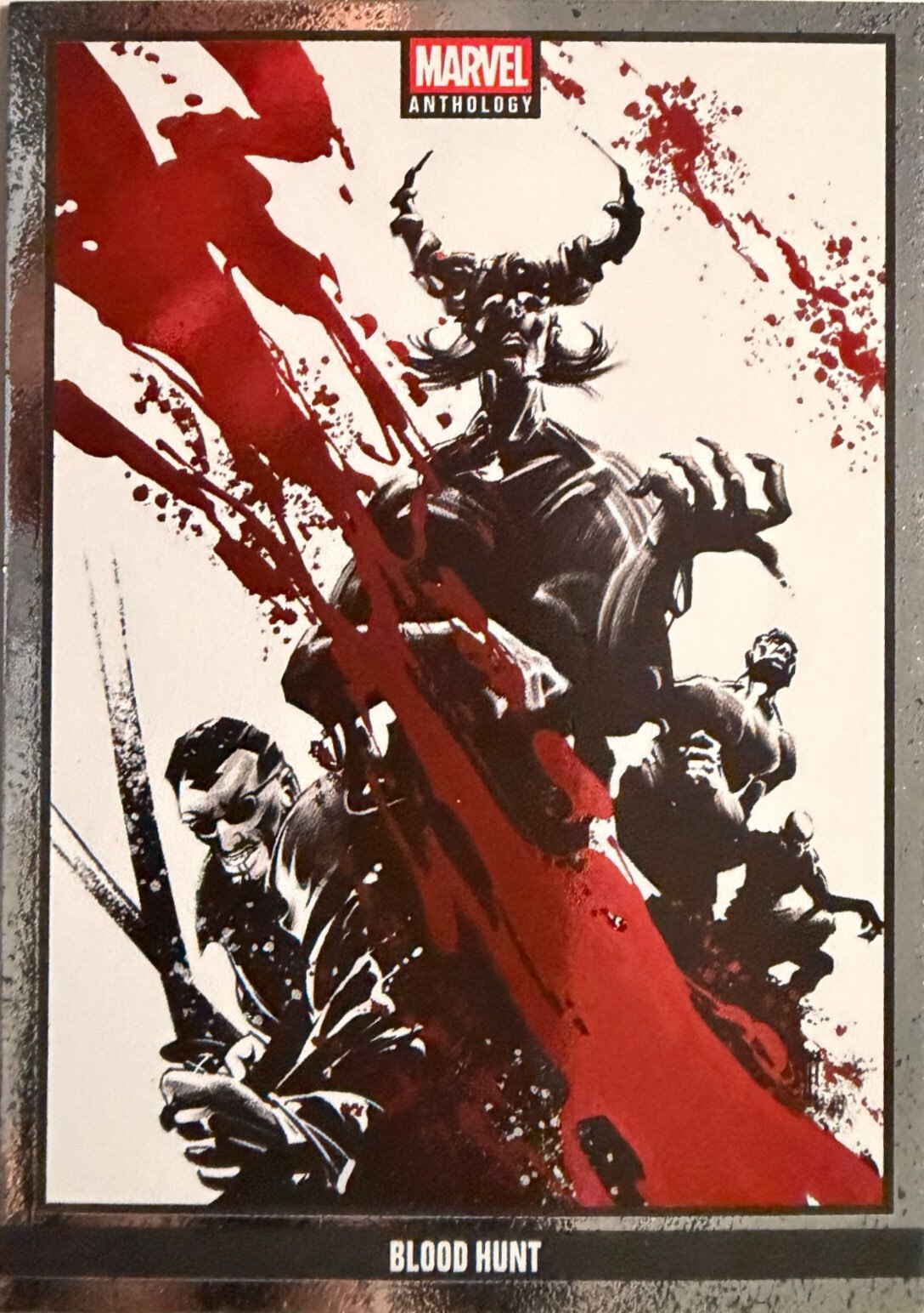 Marvel Anthology Panini - Scegli Card Parallel Metal Holo