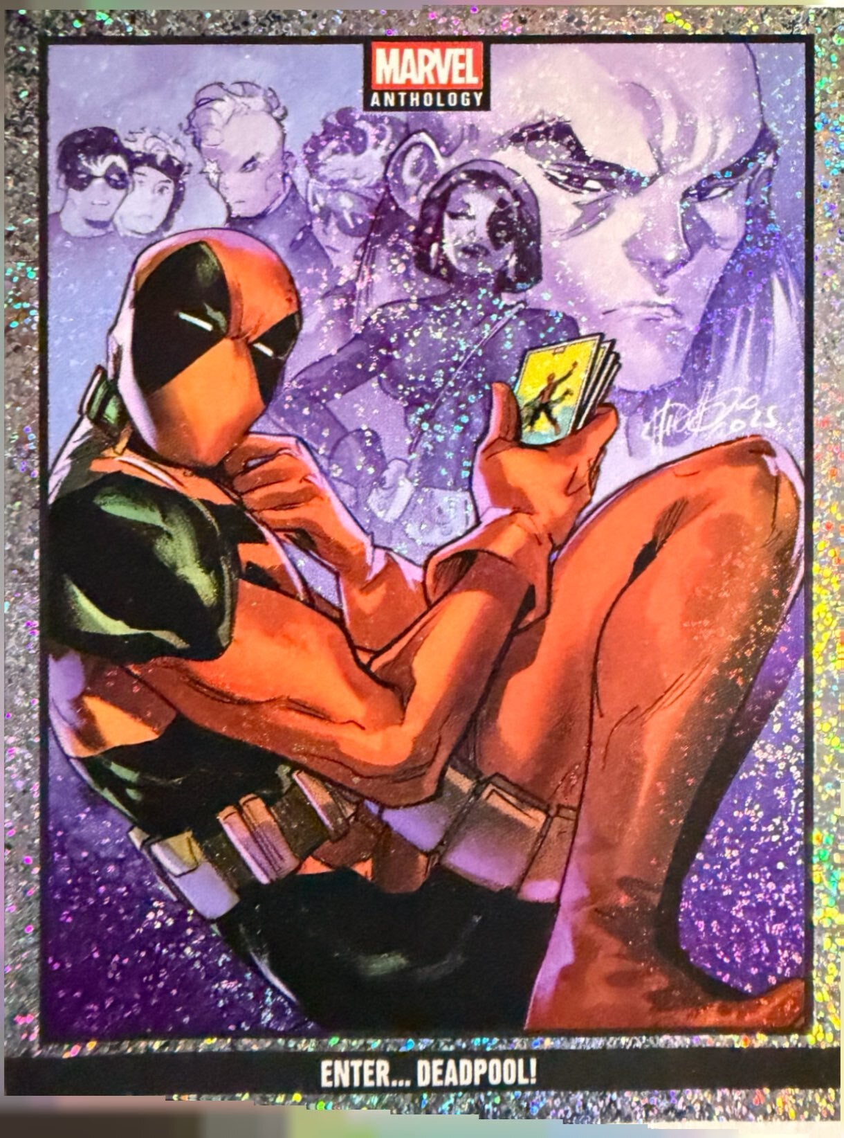 Marvel Anthology Panini - Scegli Card Parallel Stardust Holo
