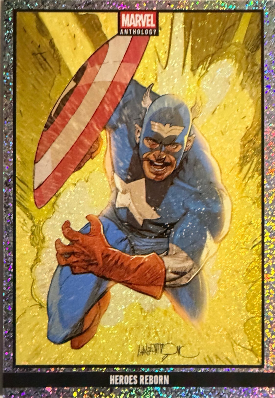 Marvel Anthology Panini - Scegli Card Parallel Stardust Holo