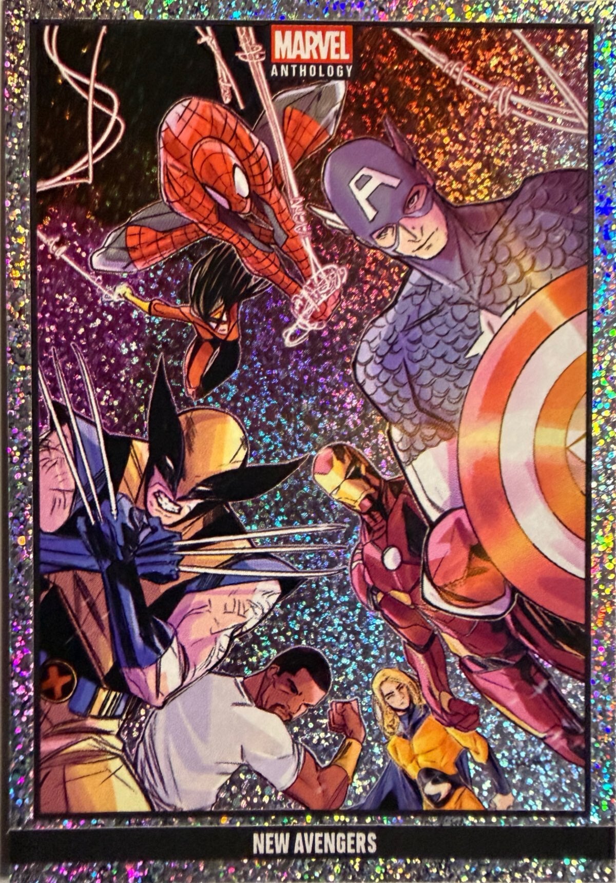 Marvel Anthology Panini - Scegli Card Parallel Stardust Holo