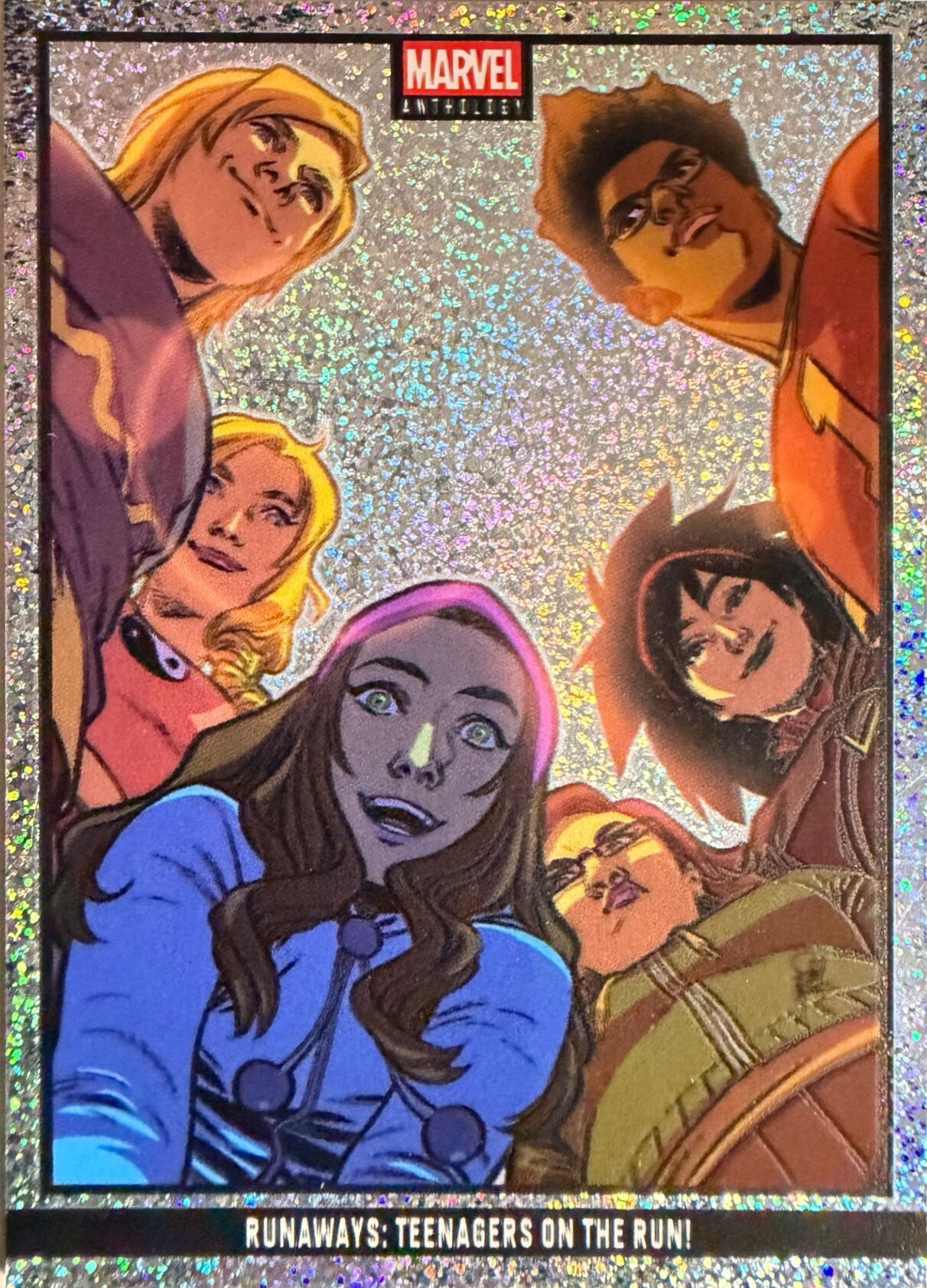 Marvel Anthology Panini - Scegli Card Parallel Stardust Holo
