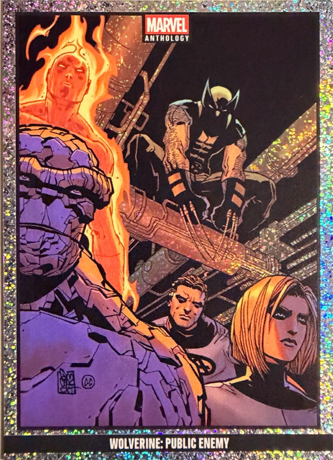 Marvel Anthology Panini - Scegli Card Parallel Stardust Holo