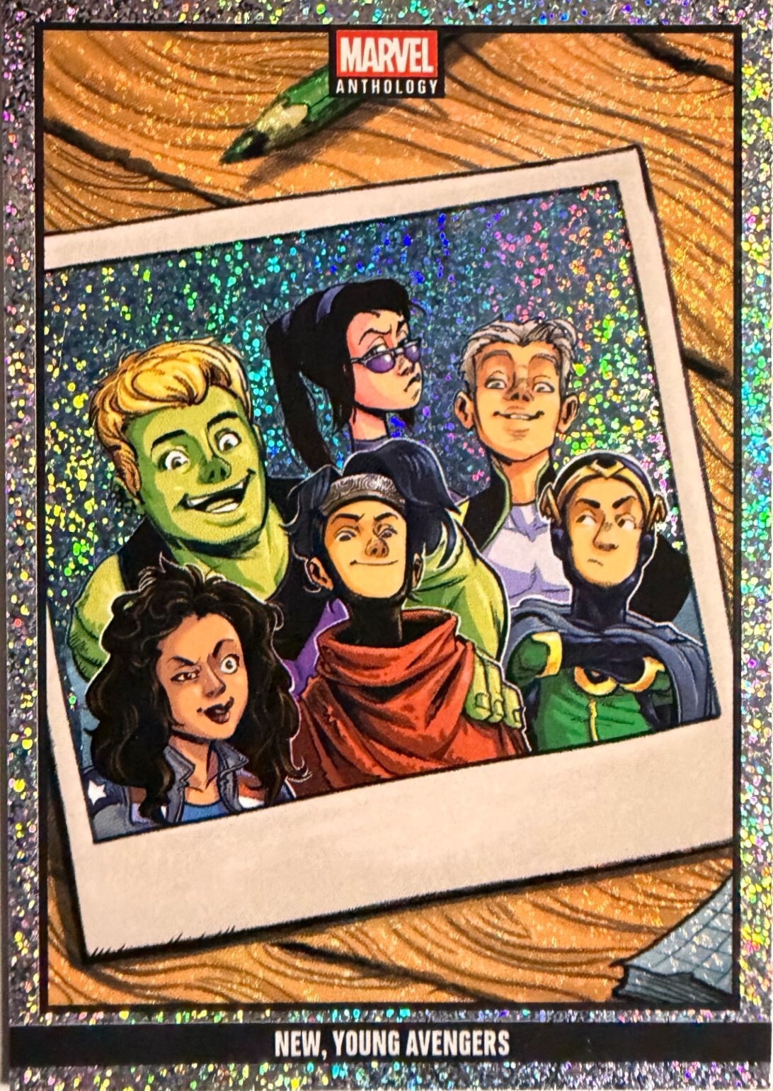 Marvel Anthology Panini - Scegli Card Parallel Stardust Holo