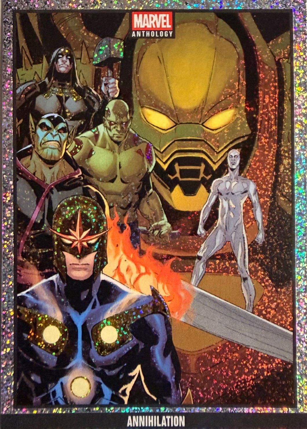 Marvel Anthology Panini - Scegli Card Parallel Stardust Holo
