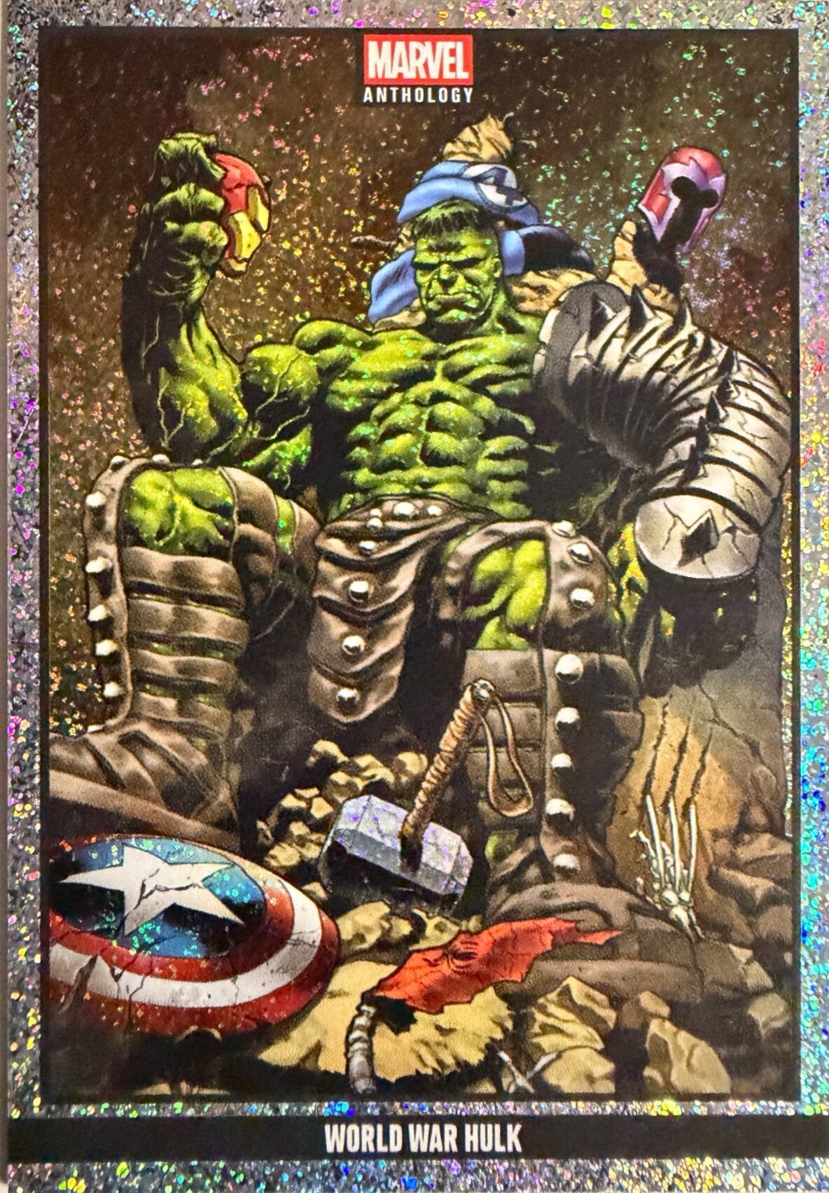Marvel Anthology Panini - Scegli Card Parallel Stardust Holo