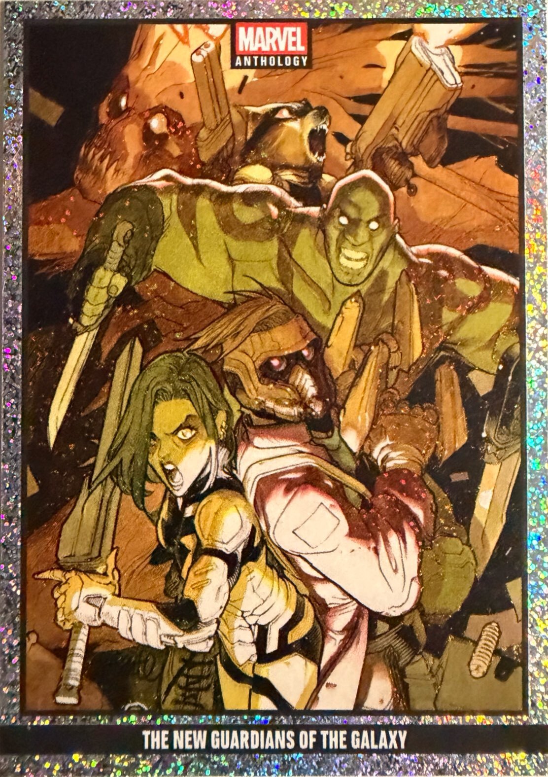 Marvel Anthology Panini - Scegli Card Parallel Stardust Holo
