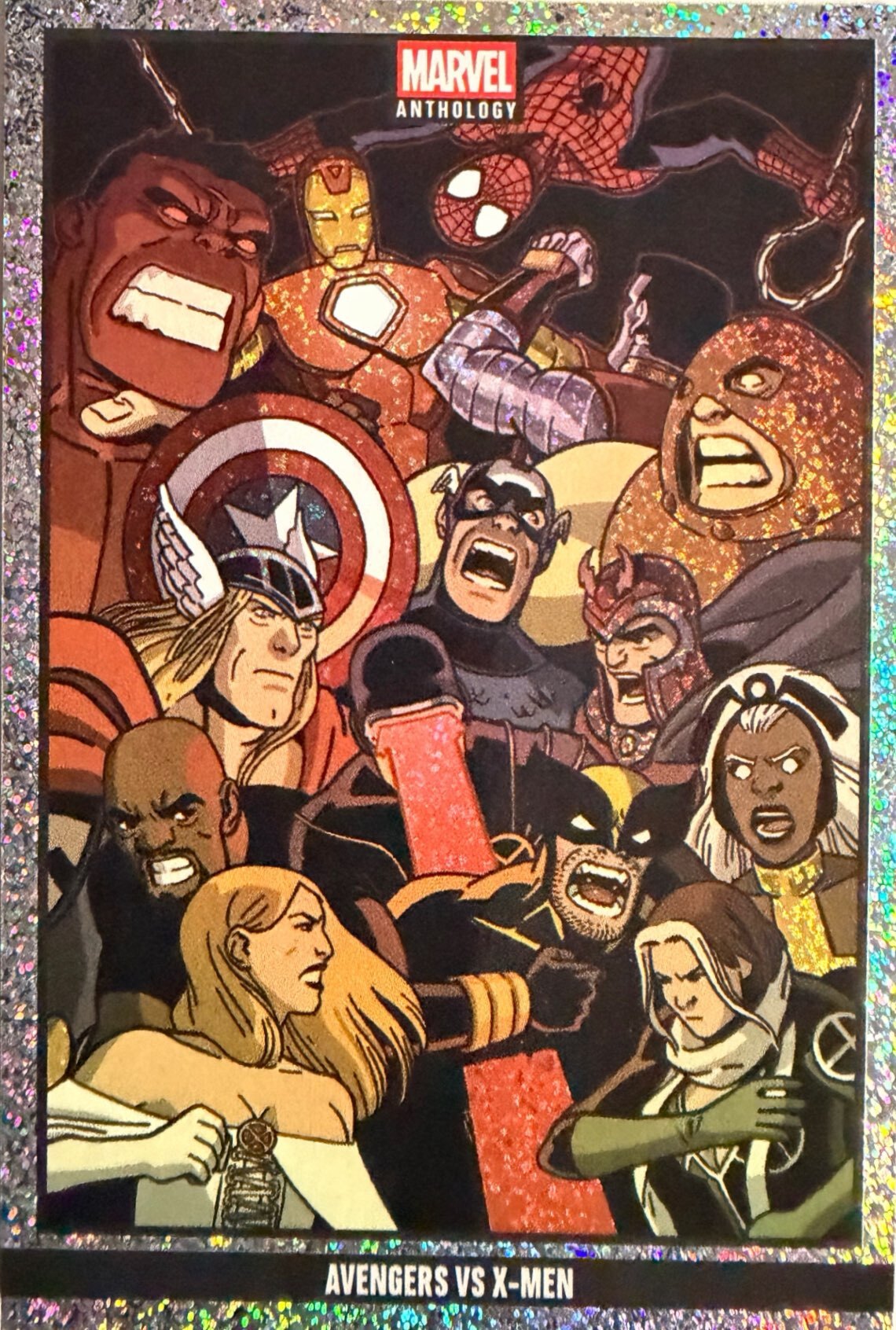 Marvel Anthology Panini - Scegli Card Parallel Stardust Holo