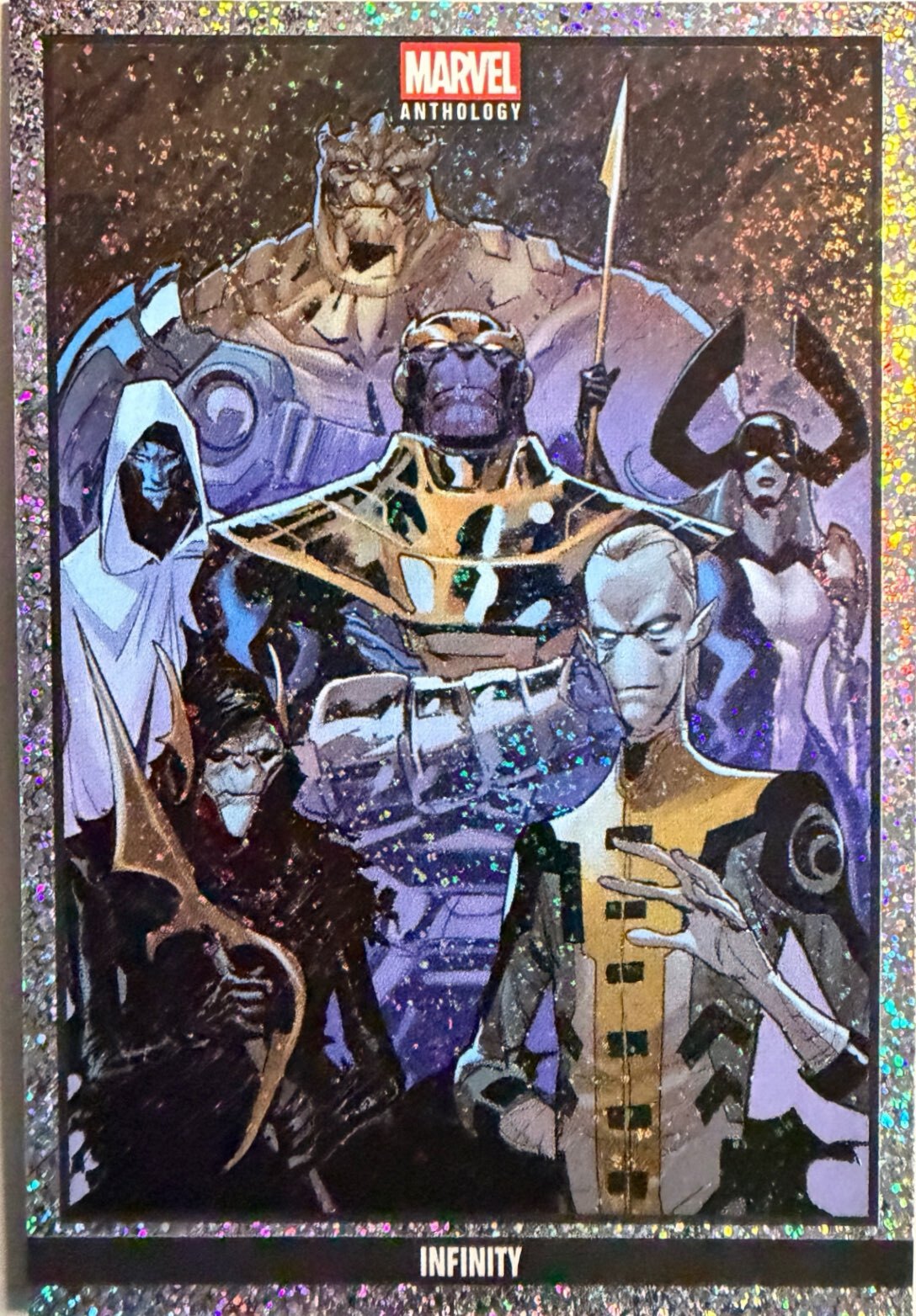 Marvel Anthology Panini - Scegli Card Parallel Stardust Holo