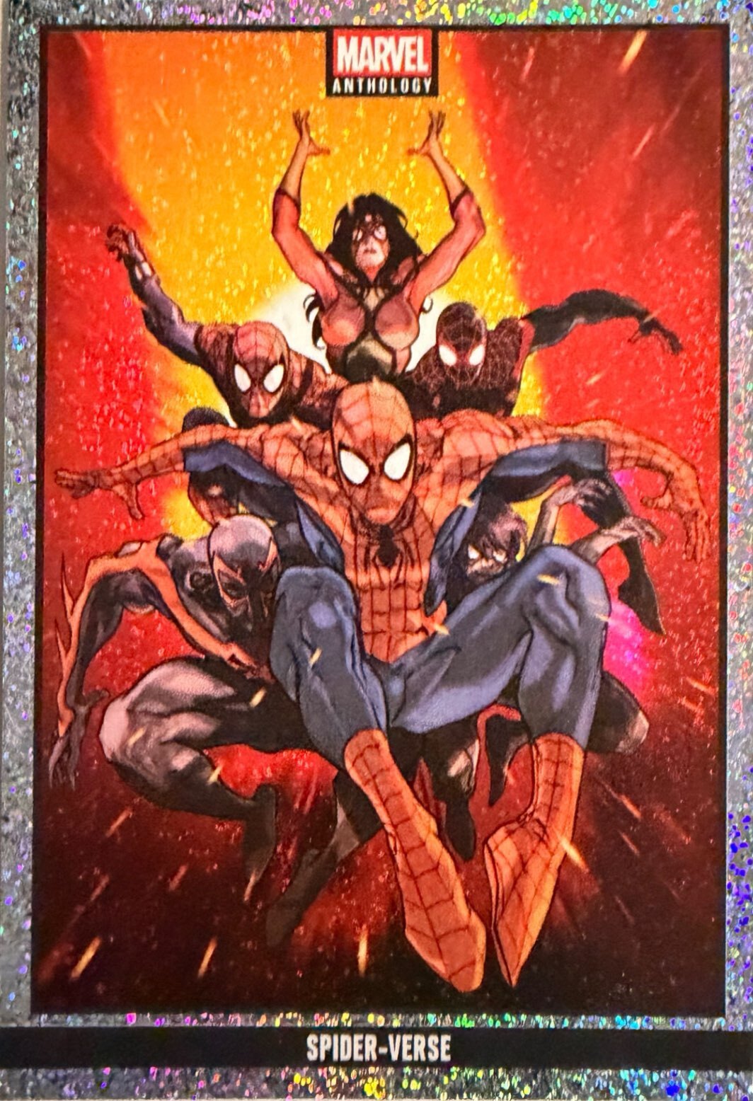 Marvel Anthology Panini - Scegli Card Parallel Stardust Holo
