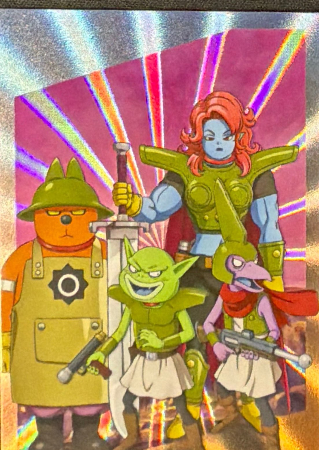 Dragonball Daima Panini - Scegli Card Parallel da 1 a 100 Rainbow Spoke