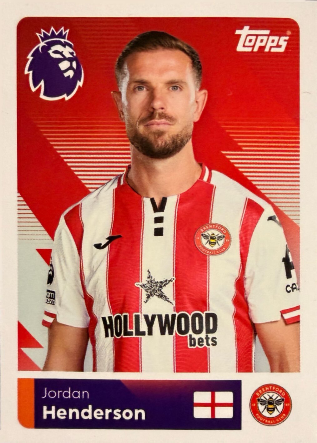 Premier League 2026 Topps - Scegli figurina da 1 a 200