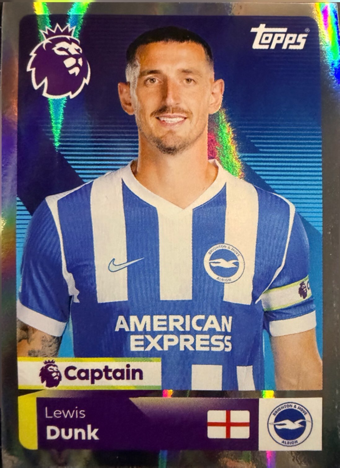 Premier League 2026 Topps - Scegli figurina da 1 a 200