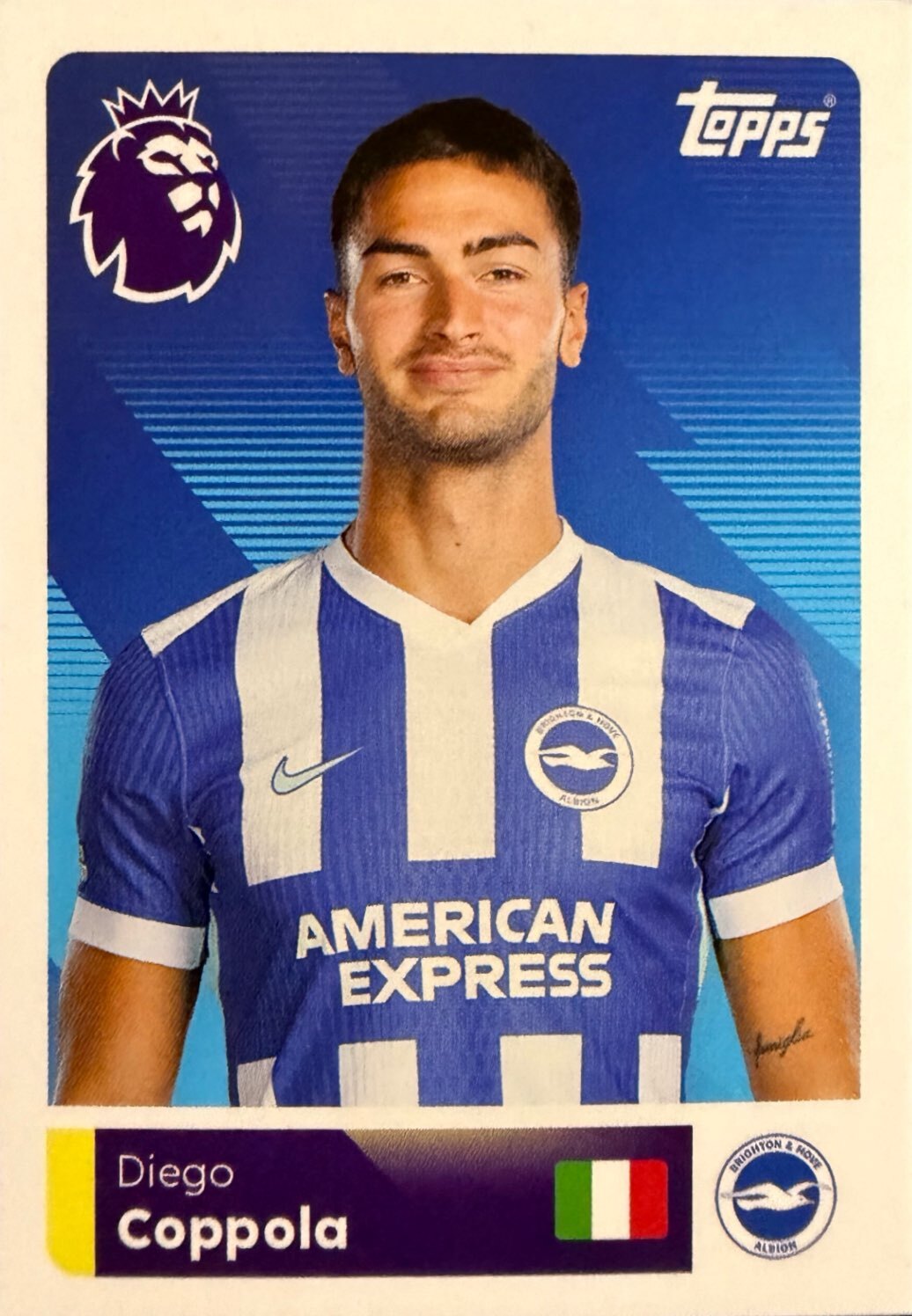Premier League 2026 Topps - Scegli figurina da 1 a 200