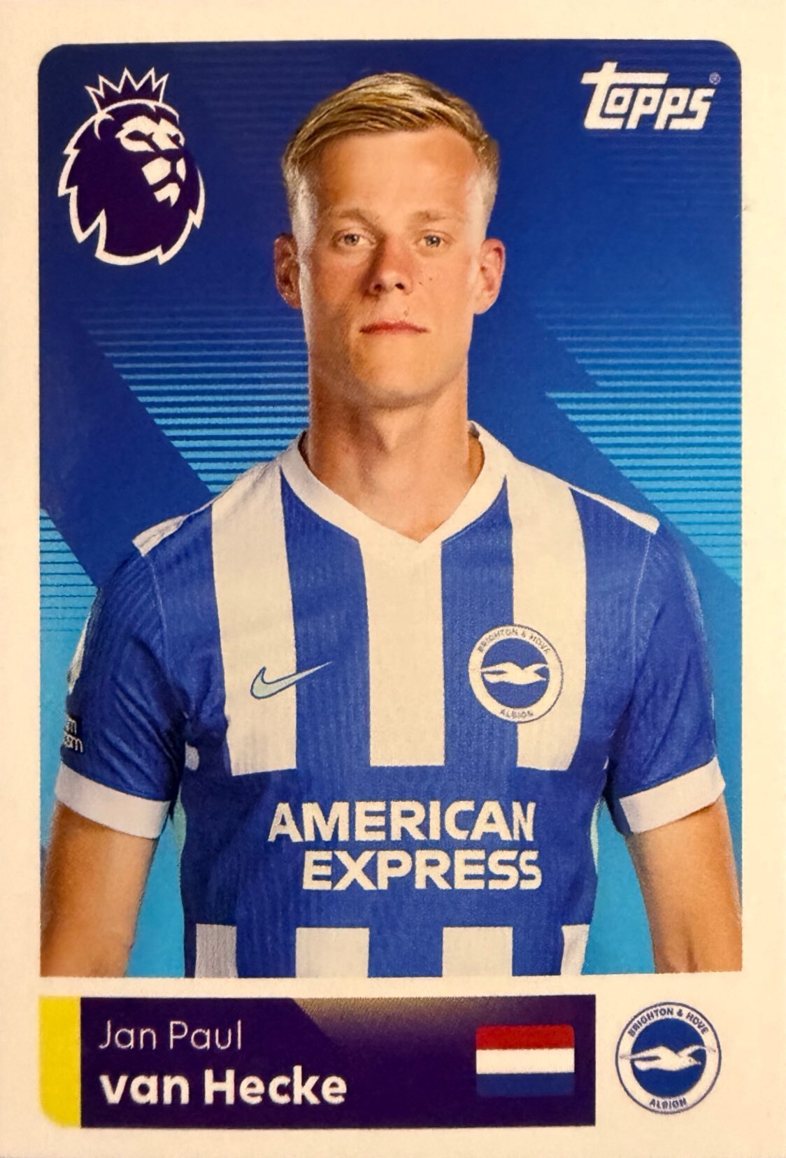Premier League 2026 Topps - Scegli figurina da 1 a 200