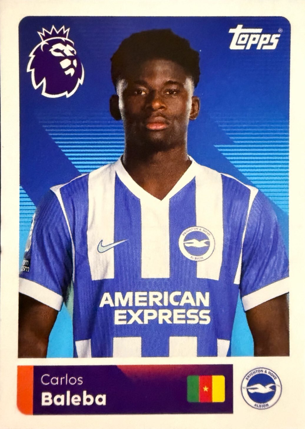 Premier League 2026 Topps - Scegli figurina da 1 a 200