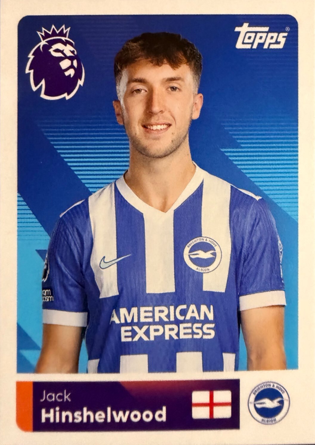 Premier League 2026 Topps - Scegli figurina da 1 a 200