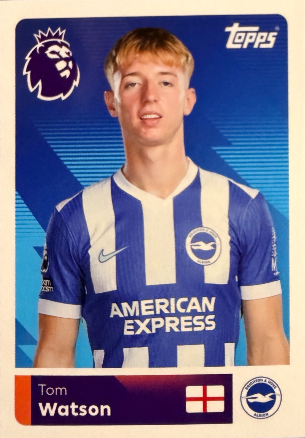 Premier League 2026 Topps - Scegli figurina da 1 a 200