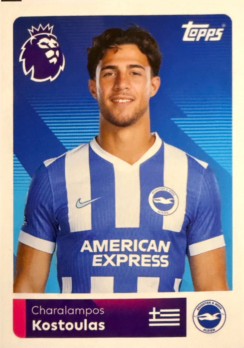 Premier League 2026 Topps - Scegli figurina da 1 a 200