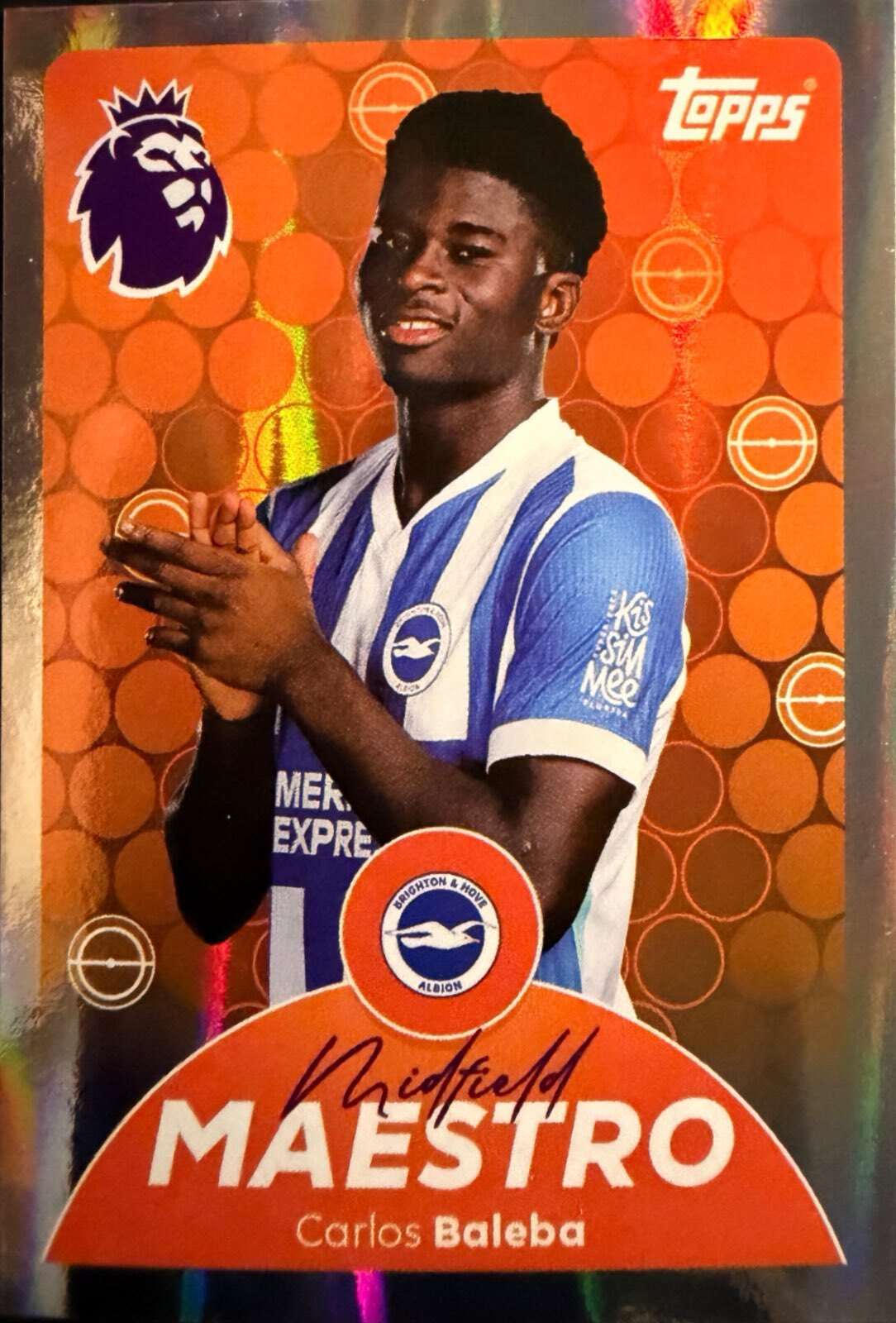 Premier League 2026 Topps - Scegli figurina da 1 a 200