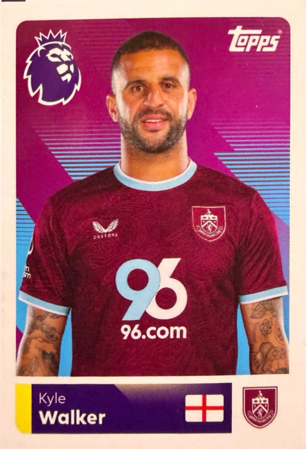 Premier League 2026 Topps - Scegli figurina da 1 a 200