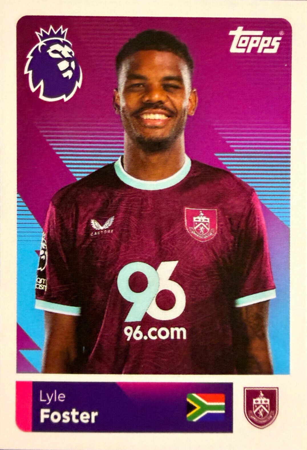 Premier League 2026 Topps - Scegli figurina da 1 a 200
