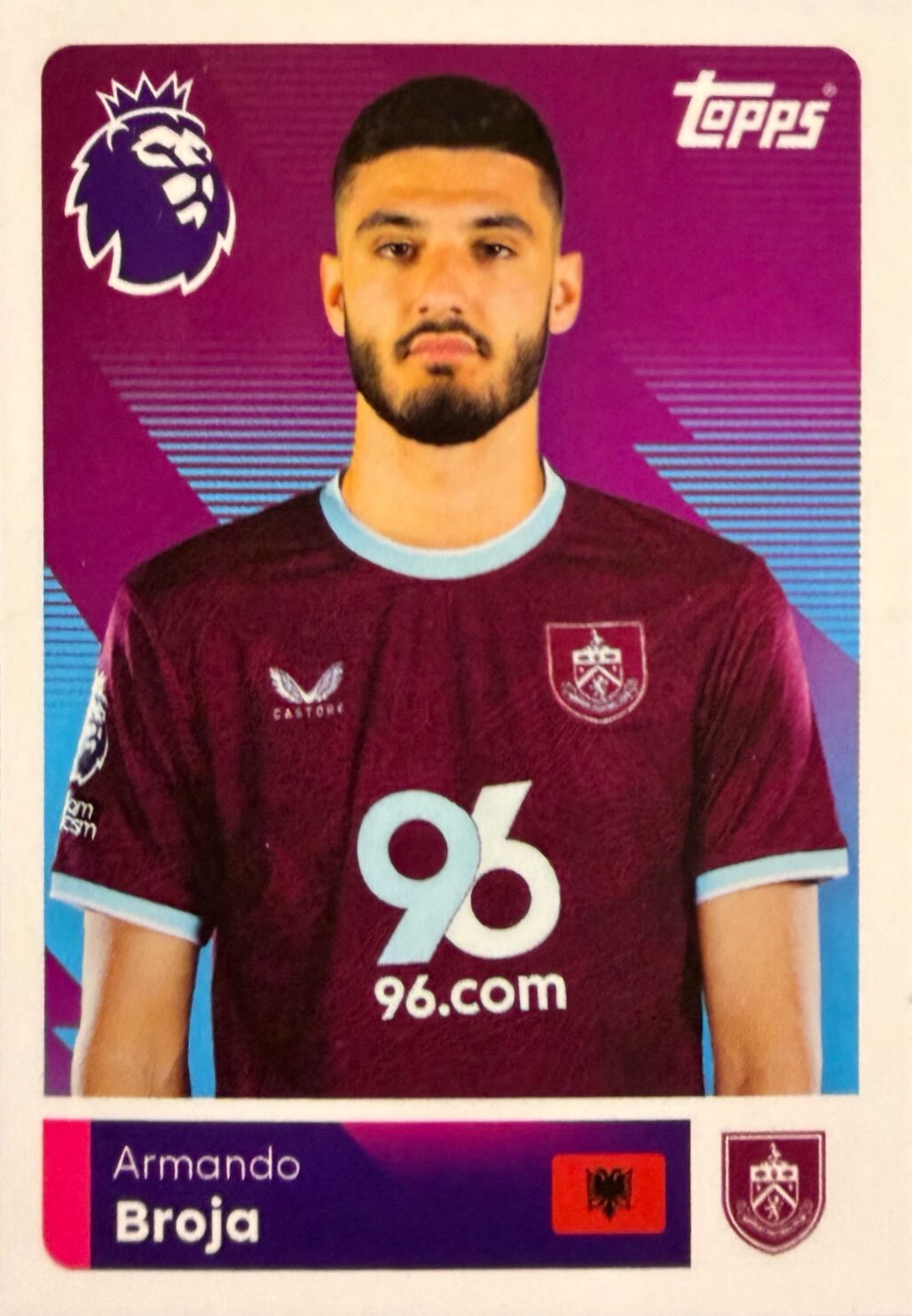 Premier League 2026 Topps - Scegli figurina da 1 a 200