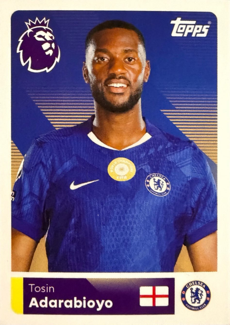 Premier League 2026 Topps - Scegli figurina da 1 a 200