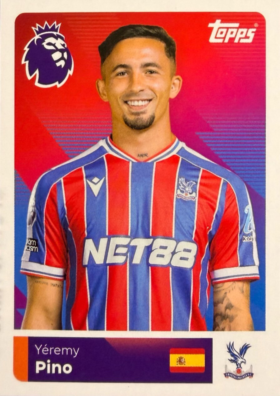 Premier League 2026 Topps - Scegli figurina da 201 a 400