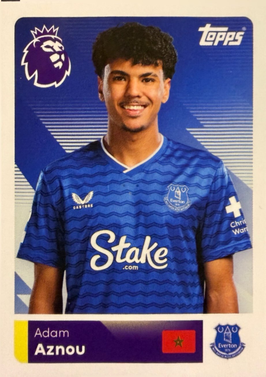Premier League 2026 Topps - Scegli figurina da 201 a 400