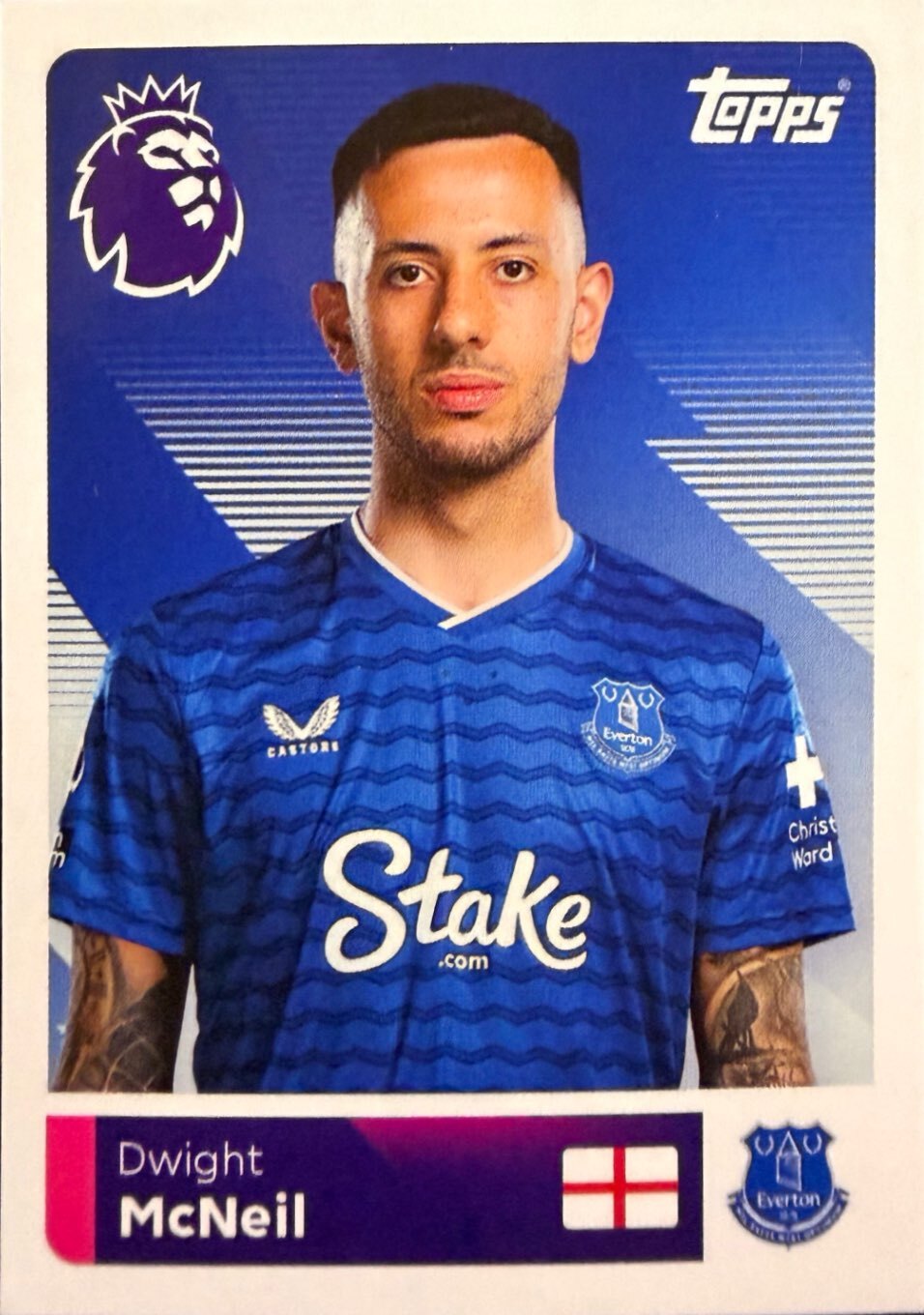 Premier League 2026 Topps - Scegli figurina da 201 a 400