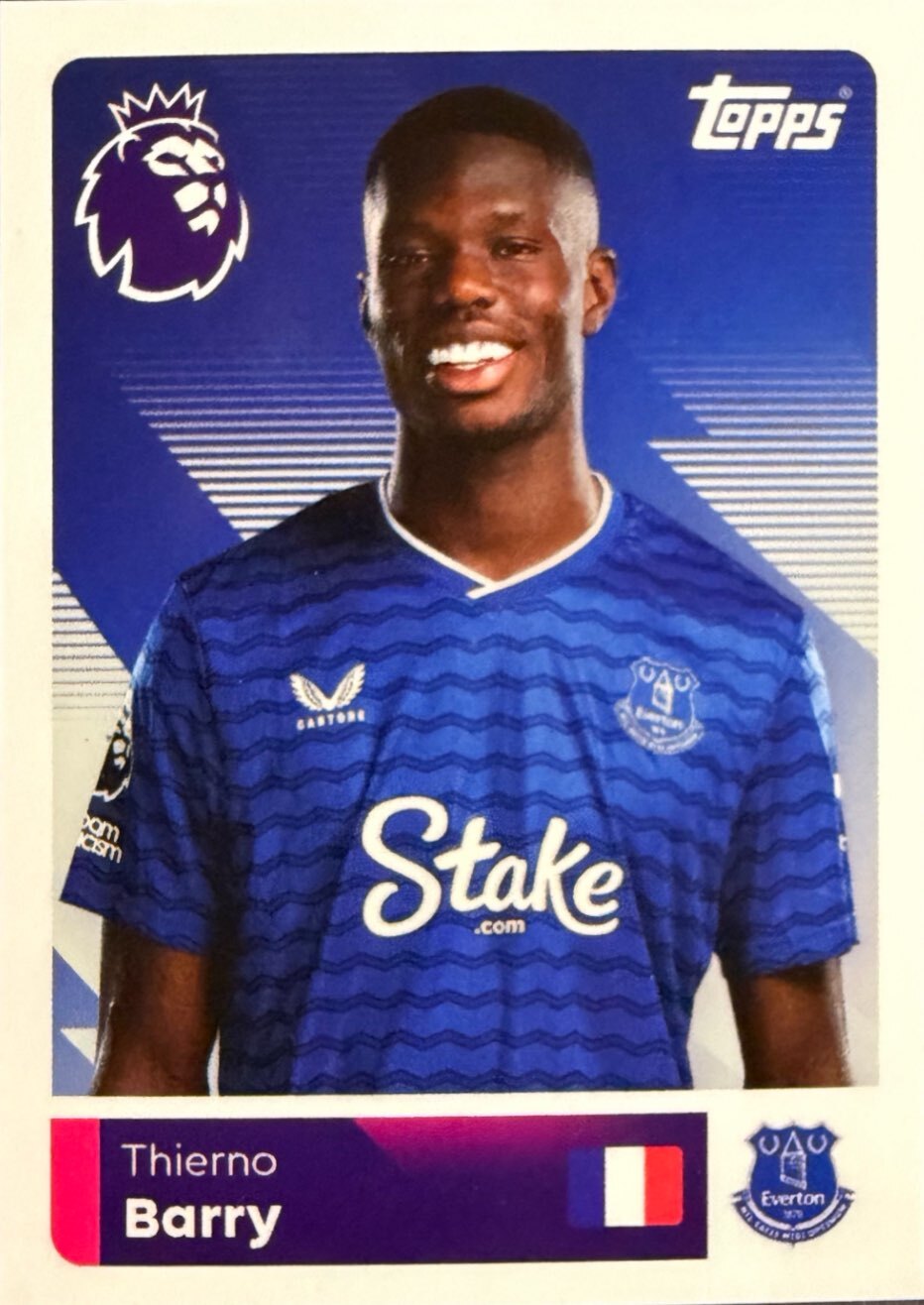 Premier League 2026 Topps - Scegli figurina da 201 a 400