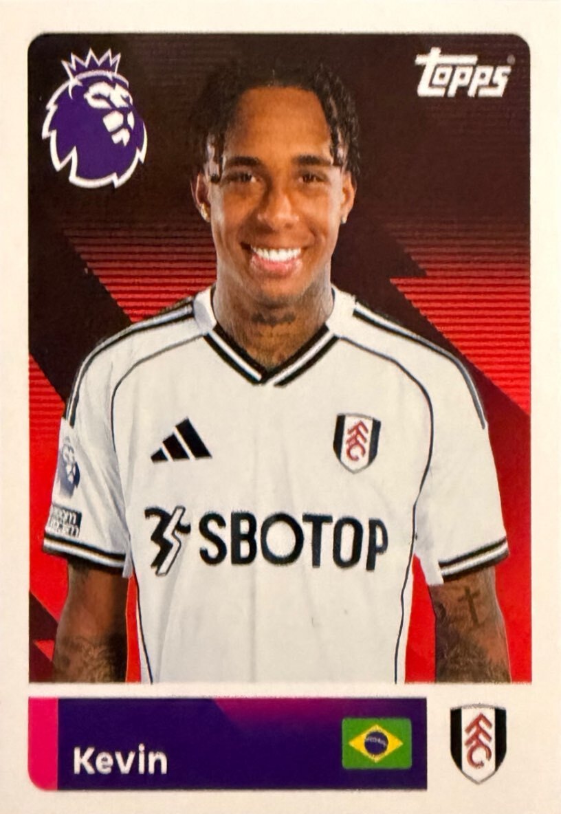 Premier League 2026 Topps - Scegli figurina da 201 a 400