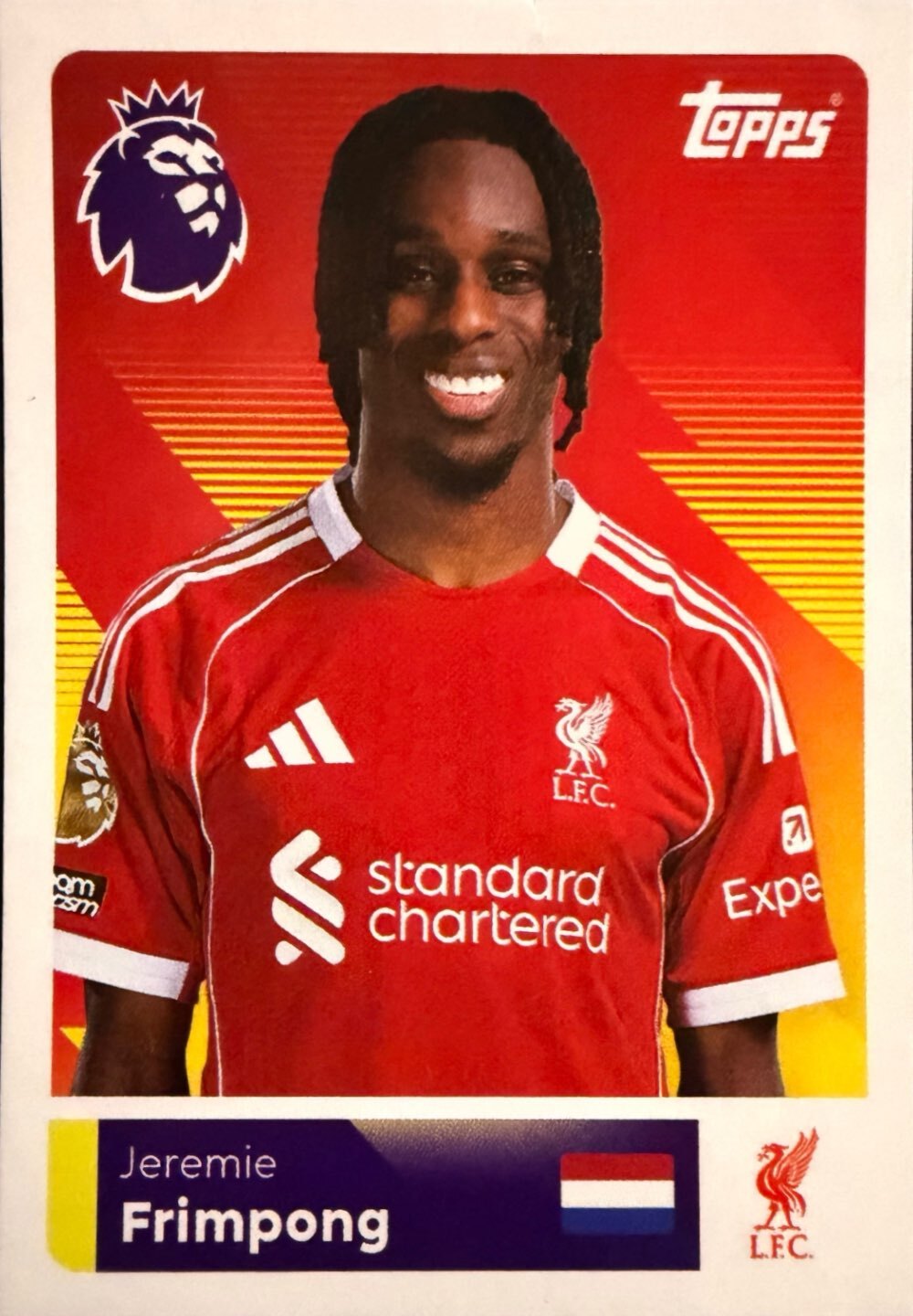 Premier League 2026 Topps - Scegli figurina da 201 a 400