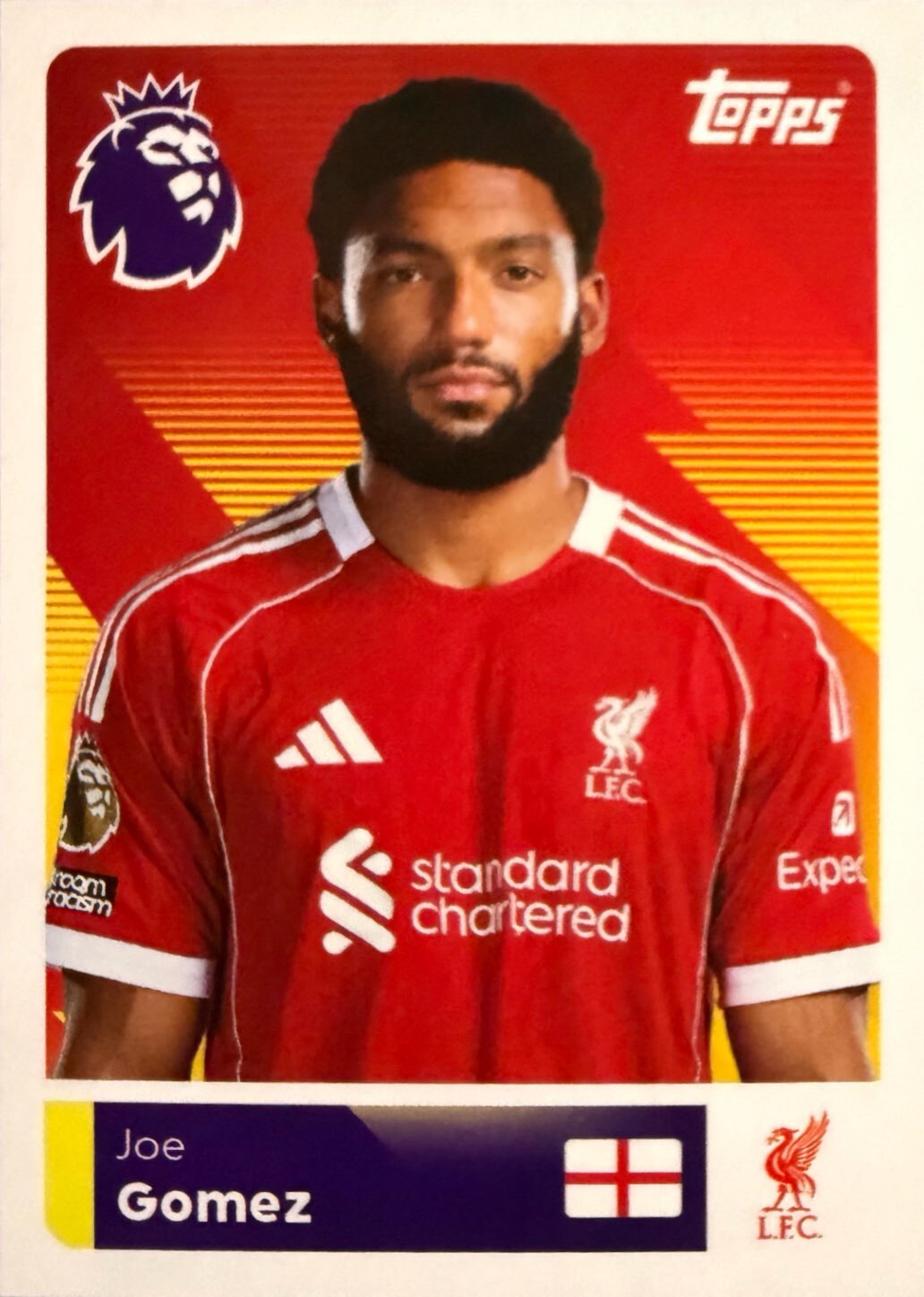 Premier League 2026 Topps - Scegli figurina da 201 a 400