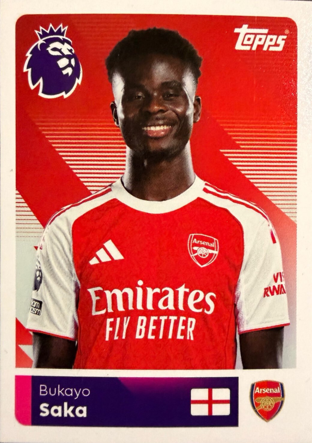 Premier League 2026 Topps - Scegli figurina da 1 a 200
