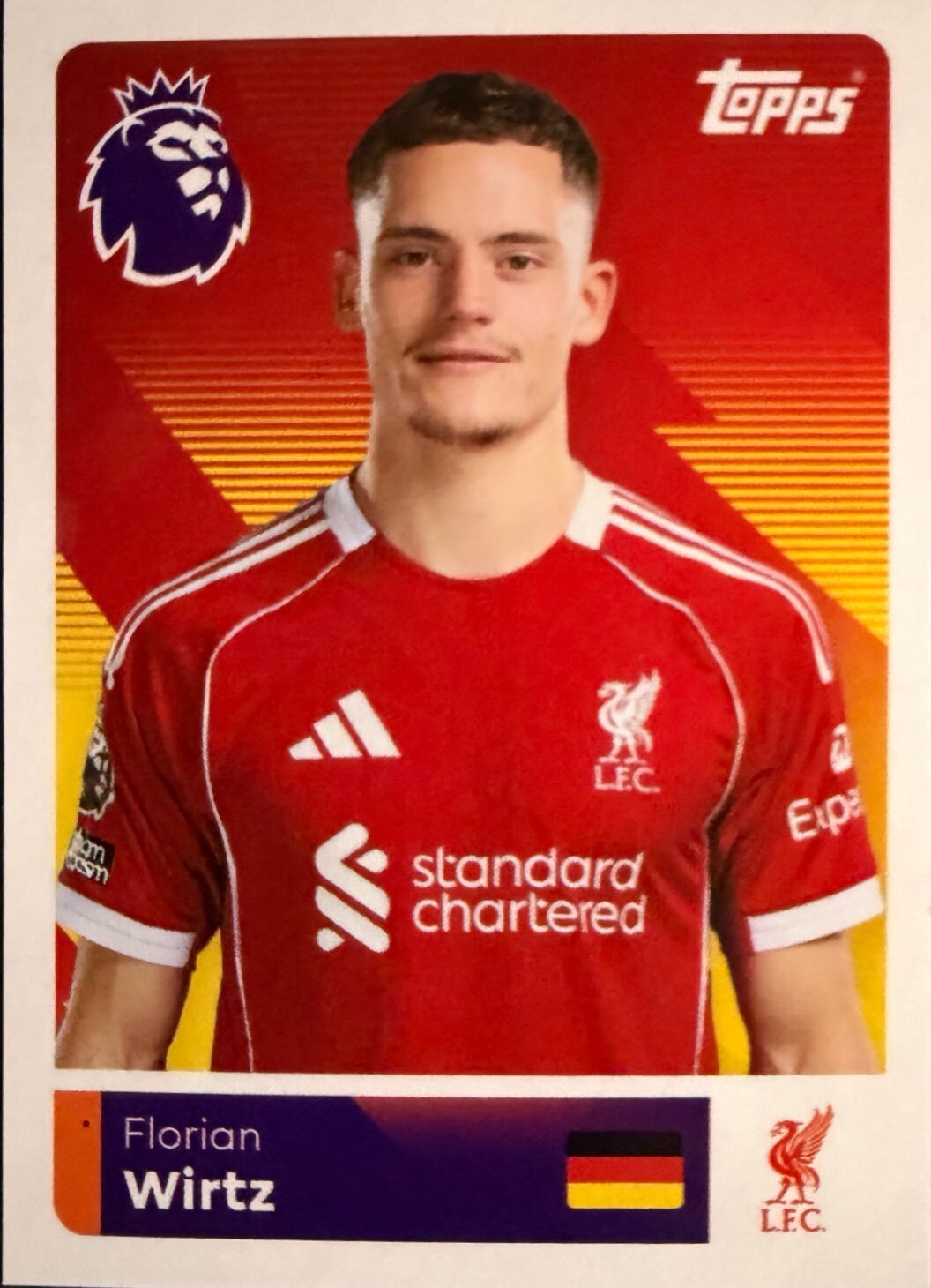 Premier League 2026 Topps - Scegli figurina da 201 a 400