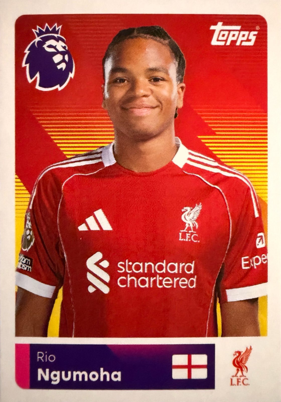 Premier League 2026 Topps - Scegli figurina da 201 a 400