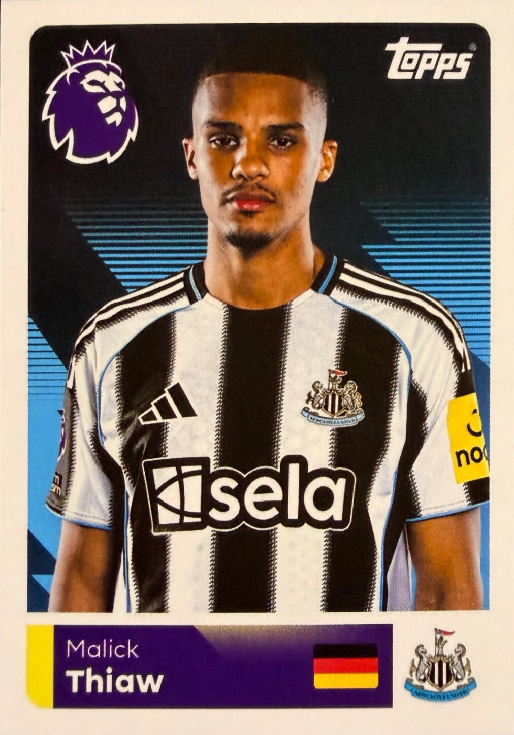 Premier League 2026 Topps - Scegli figurina da 401 a 561