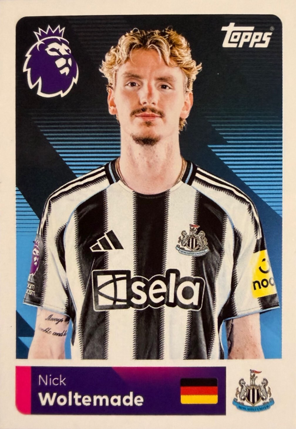 Premier League 2026 Topps - Scegli figurina da 401 a 561
