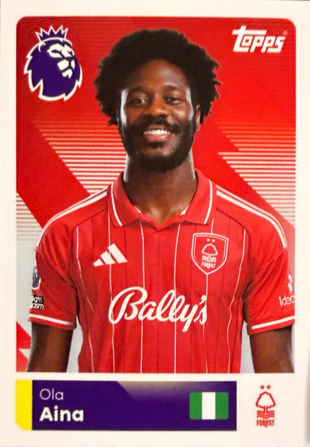 Premier League 2026 Topps - Scegli figurina da 401 a 561