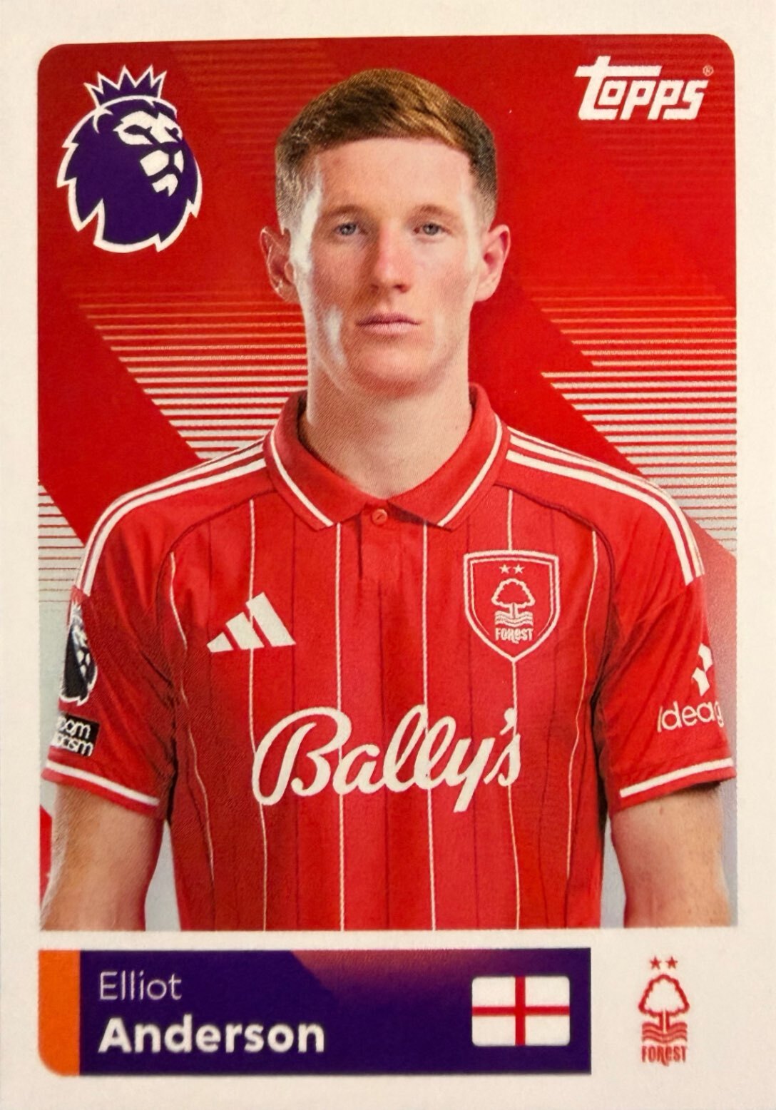 Premier League 2026 Topps - Scegli figurina da 401 a 561